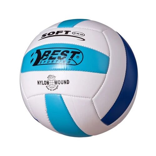 BEST Sport & Freizeit Odbojkarska žoga - bela/svetlo modra/modra Cene