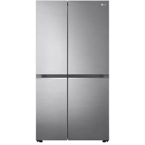 LG frižider side by side GSBV70PZTE Sivi Slike