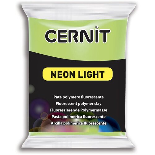 Cernit polimer NEON LIGHT 56 g | Green Cene