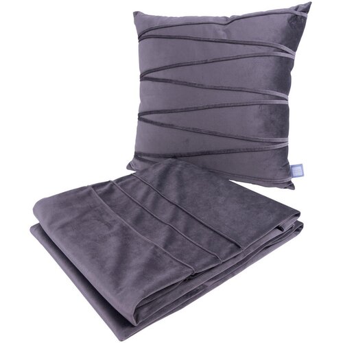 Lesnina XXXL MEHEK SET ZA RAZVAJANJE 130/170/17 cm barve grafita Slike