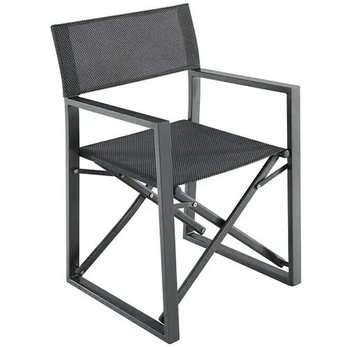 SUNFUN Vrtna stolica (Crne boje)