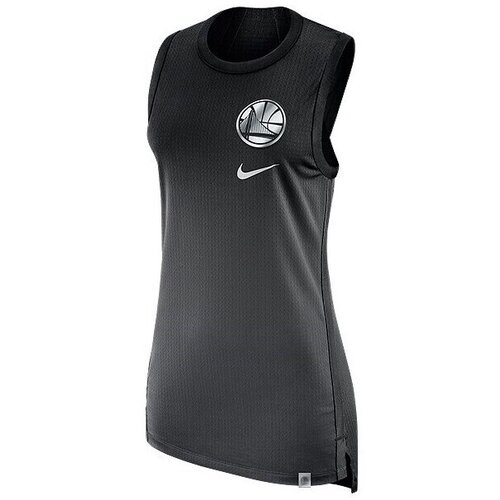 Nike Majice s kratkimi rokavi Nba Golden State Warriors Črna Cene