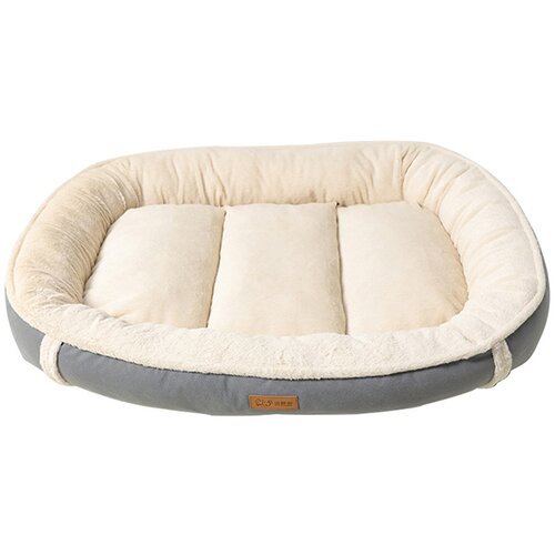 INF Suede Flanel Nest Dog Bed Podloga za hi&scaron;ne postelje Grey XL, (21547894) Cene