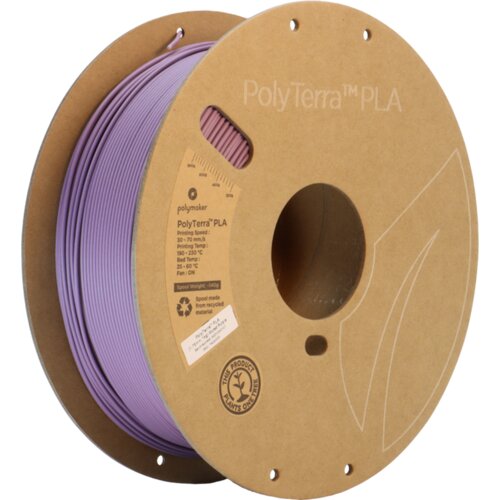 Polymaker polyterra pla muted purple, 1.75 mm / 1000 g Cene
