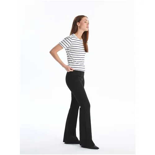 LC Waikiki Lcw Narrow Fit Straight Flared Leg Women's Trousers