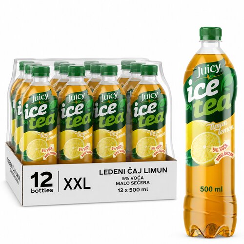 Juicy ledeni čaj limun, 12 x 500 ml XXL Slike