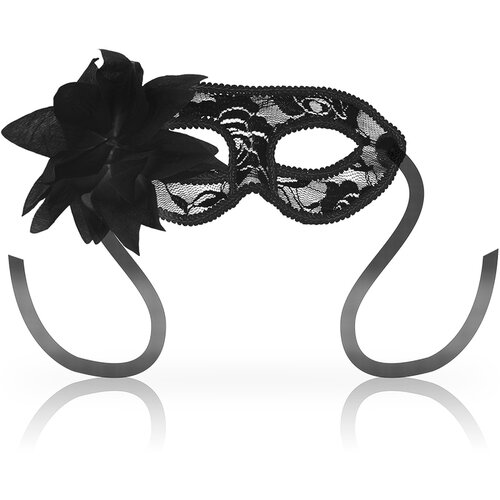 Ohmama Masks Lace Eyemask And Flower Black Slike