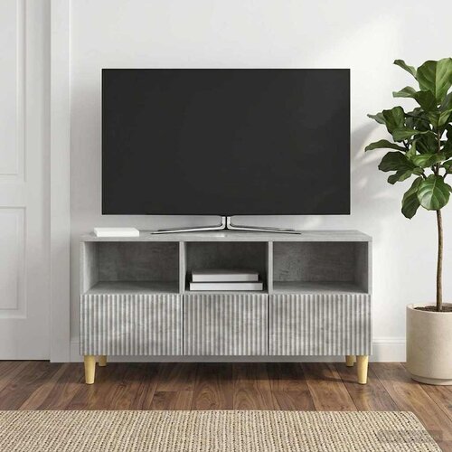  ormar 102 x 34,5 x 50 cm Betonska siva Konstruirano drvo Cijene