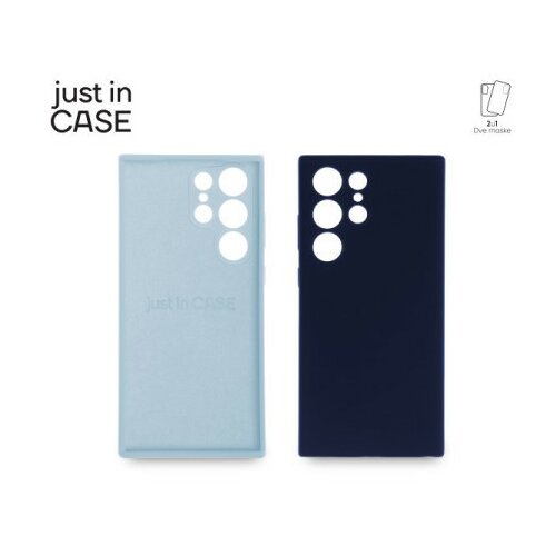 Just in case 2u1 extra case mix plus paket plavi za S23 ultra ( MIXPL218BL ) Cene