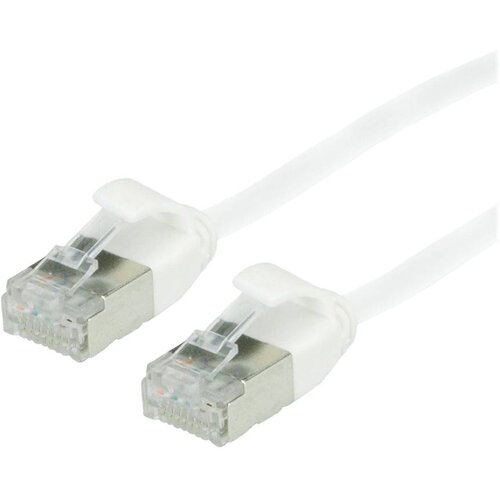 Roline green RJ45 omrežni priključni kabel CAT 6a [1x RJ45 vtič - 1x RJ45 vtič] 0.5 m bela, (20417214) Slike
