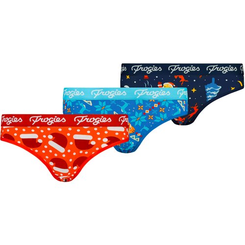 Frogies Women&amp;#039;s panties 3P Christmas Slike