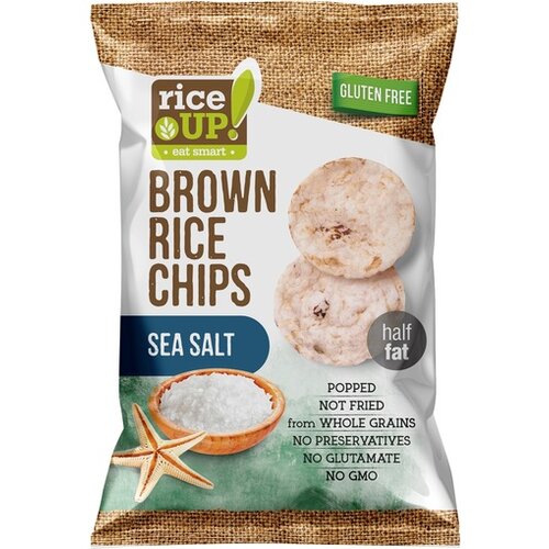 Rice Up čips od pirinča morska so gf 60g Cene