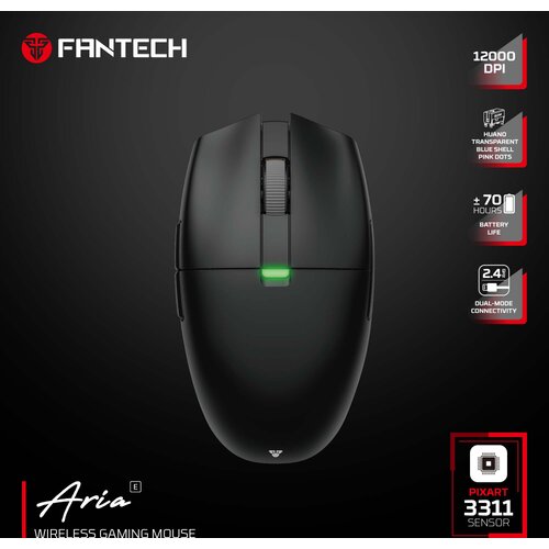  Mis Wireless Gaming Fantech XD7E Aria E crni Slike