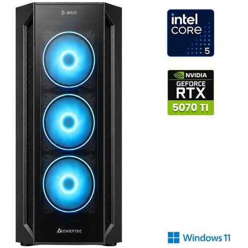 ANNI gaming namizni računalnik Gamer Extreme i5-14400F/32GB/2TB SSD/Windows 11 Home/RTX 5070 Ti Cene