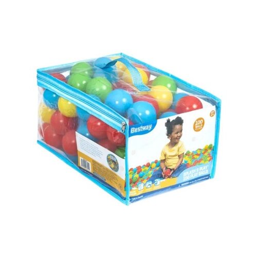 Bestway 52648 Šarene plastične loptice 100kom Splash & Play Cene