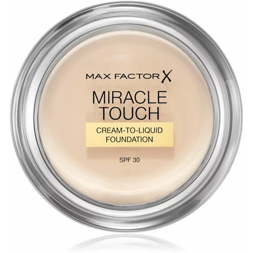 Max Factor miracle Touch Cream-To-Liquid SPF30 hidratantni i kremasti puder 11,5 g nijansa 047 Vanilla