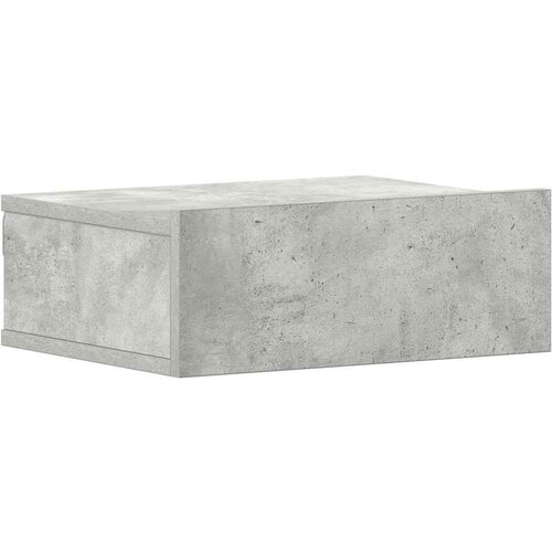 VidaXL viseći noćni ormarići 2 kom boja betona 40x30x15 cm od iverice Slike