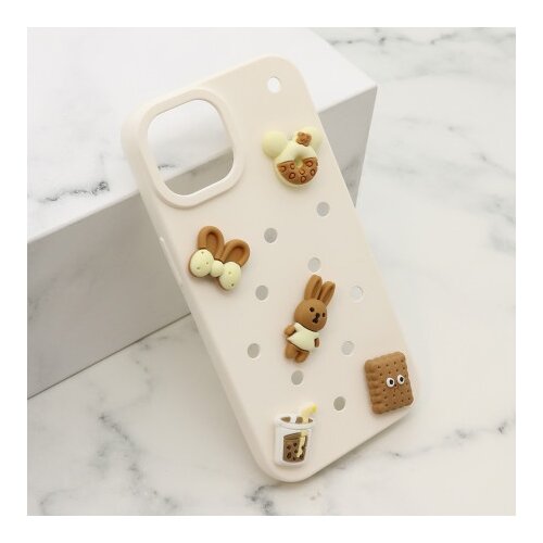  Futrola toy za iphone 15 (6.1) bela ( F121974 ) Slike