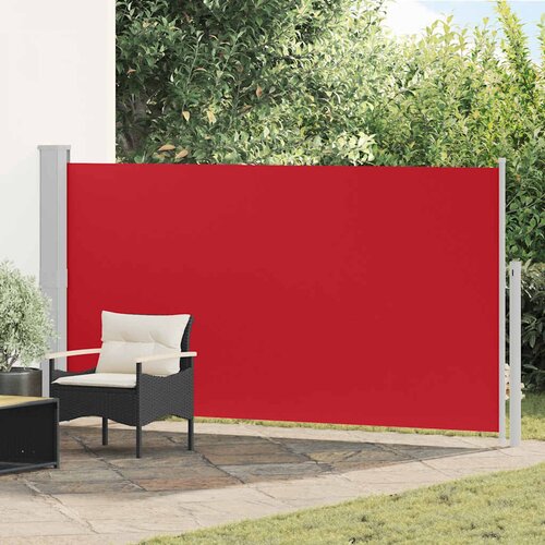  Uvlačiva bočna tenda za terasu 170 x 300 cm crvena Cijene