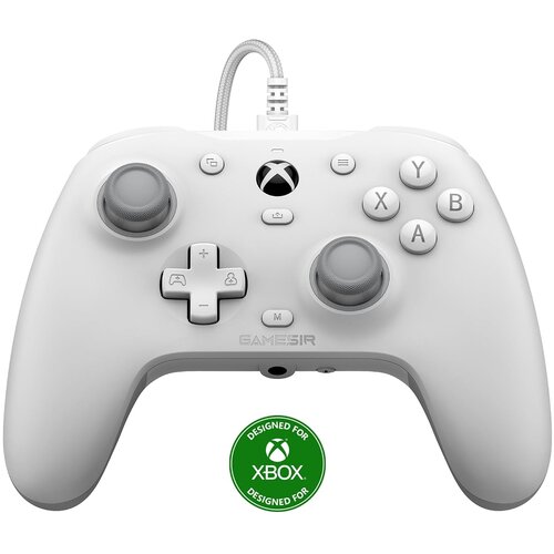 Gamesir G7 HE žični igralni plo&amp;scaron;ček bele barve za Xbox in PC Slike