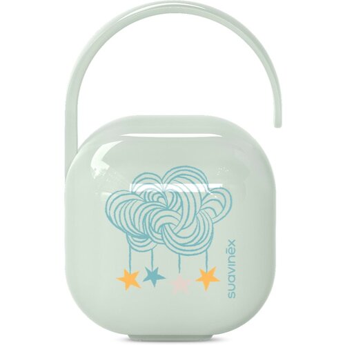 Suavinex Dreams Pacifier Box kutijica za dudu Green 1 kom Slike