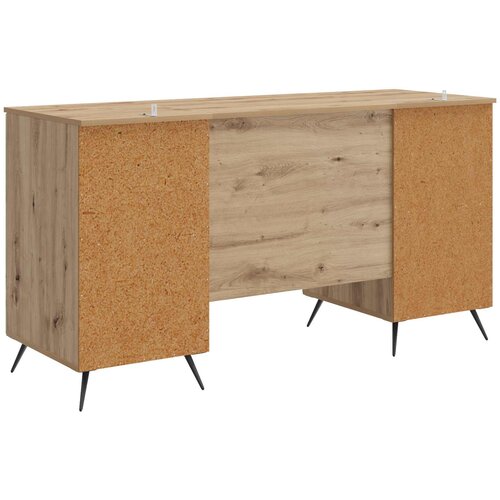  Stol Hrast artisan 142,5 x 50 x 75 cm Konstruirano drvo Slike