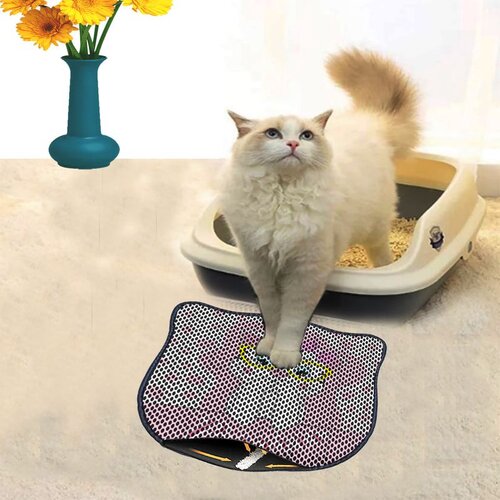 WALLXPERT Kdkafa0219 multicolor cat litter mat Cene