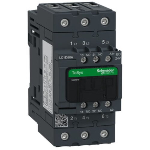  KONTAKTOR 3P 50A 24V DC LC1D50ABD Slike
