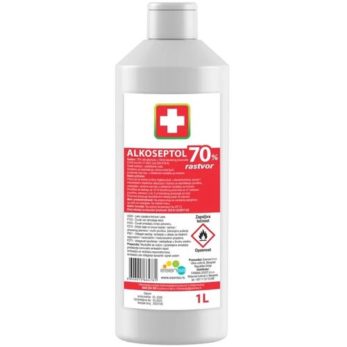 Esensa Alkoseptol 70% rastvor, 1 l Slike