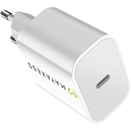Oem Mayaxess, Hitri polnilnik USB-C 20W za iPhone 17 / 17 Pro / 17 Pro Max / 17 Air, Bela, (5000193240) Cene