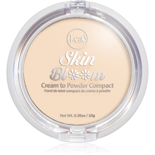 J.Cat Beauty Skin Bloom kremni kompaktni make-up za polno prekrivanje odtenek 7.5 g Slike