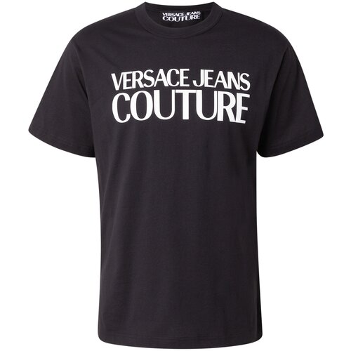 Versace Jeans Couture Majice s kratkimi rokavi 78GAHE05 CJ00E Črna Cene