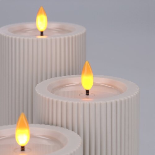 Brilagi SET 3x LED sveća LED/3xAAA krem boje Slike