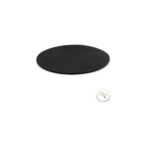 Matt pladanj /melamin-crna boja/ &amp;ndash; fi.43cm Slike