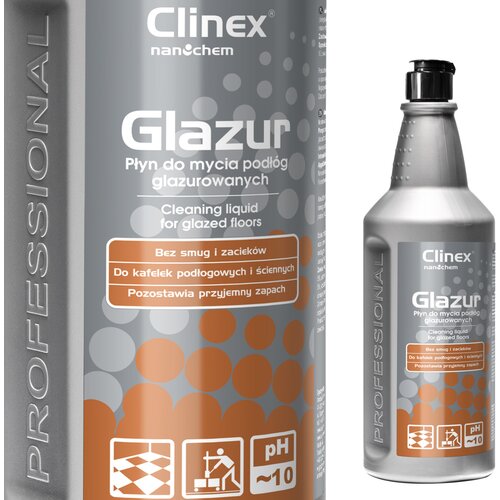 Clinex Glazur 1L tekočina za čiščenje tal, ploščic, kamna, (21389330) Cene