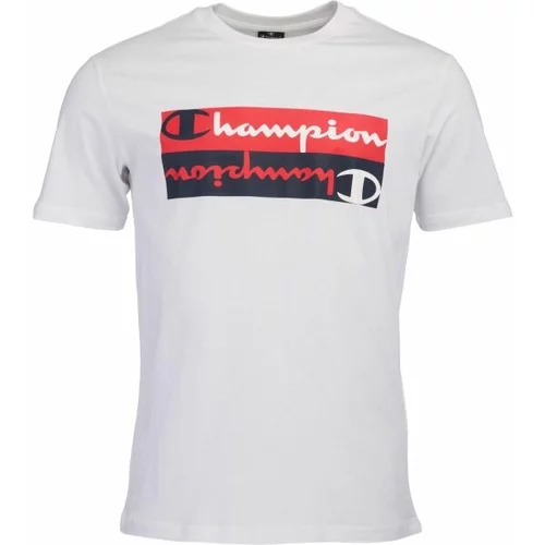 Champion GRAPHIC SHOP AUTHENTIC CREWNECK T-SHIRT Muška majica, bijela, veličina