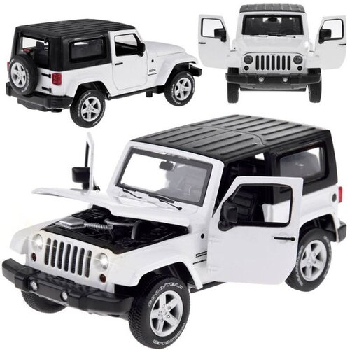  Metalni model terenca Jeep Wrangler, 1:32, sa svjetlima i zvukom Slike