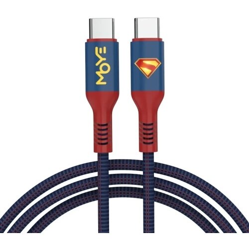  WB Moye Superman USB-C to USB-C Charging Cable 01 1M Slike
