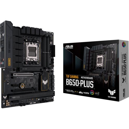 Asus TUF GAMING B650-PLUS AM5 ATX gaming MB &ndash; AMD B650 4xDIMM DDR5 3xM.2 4xSATA PCIe 4.0 2.5Gb... Cijene