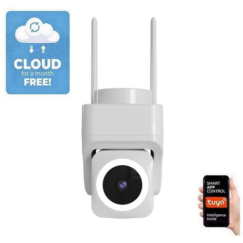  Immax NEO 07793L - Pametna spolja&scaron;nja kamera sa CUBE senzorom 4MP, 5V, IP65, Wi‑Fi, Tuya Cene