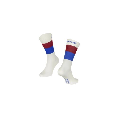 Force Čarape RAINBOW, bež-plave-crvene S-M / 38-42 Slike