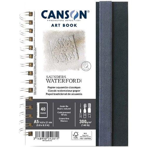 Canson skicirka ART BOOK Saunders Waterford, DIN A5, (21654975) Cene