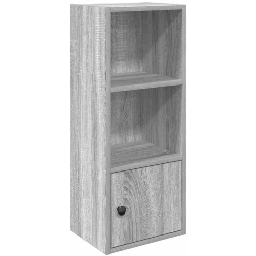 Maison Chic Knjižna omara - Knjižni regal siva sonoma 31x24x77 cm inženirski les, (21726104) Cene
