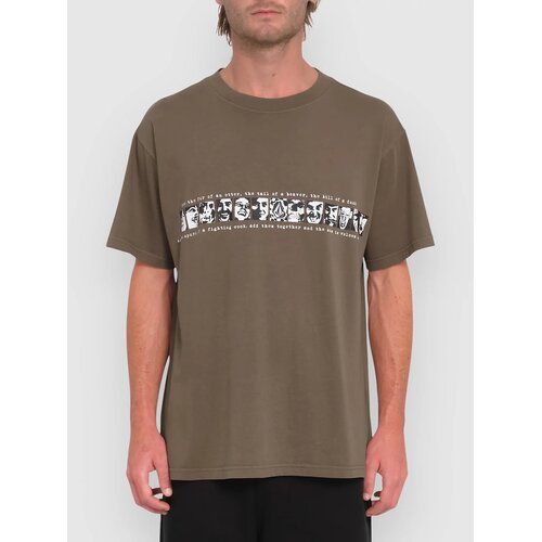 Volcom Skate Vitals Remy 2 T-shirt dark earth Slike