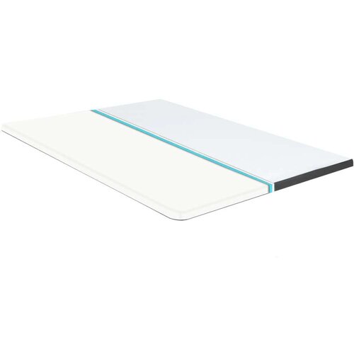 VidaXL Krevet od tkanine s oprugama tamnosivi 140 x 200 cm Slike