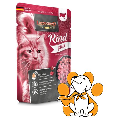 Leonardo finest Selection Cat Beef 85g, Vlažna Hrana Sa Sočnom Govedinom Cene