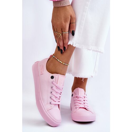 Big Star Women's Classic Low Sneakers LL274022 light pink Slike