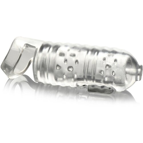 Lovebotz Milker TPE Masturbator with Ball Strap Clear Cene