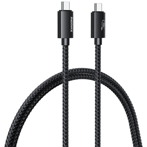 Remax Ladon kabel USB-C do USB-C, USB4.0 RC-C039, 1m, 240W, (črn), (21029415) Slike