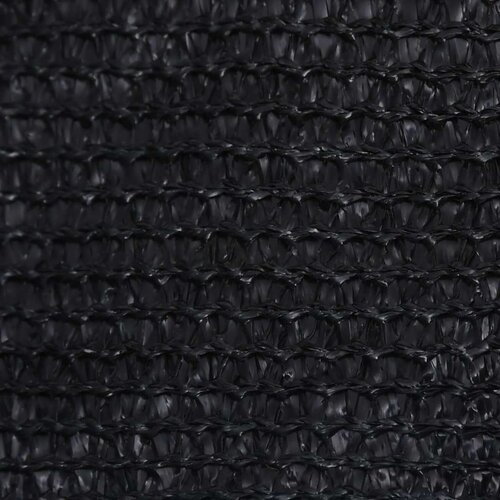  Jedro za za&amp;scaron;titu od sunca 160 g/m&amp;sup2; crno 3 x 3 m HDPE Slike